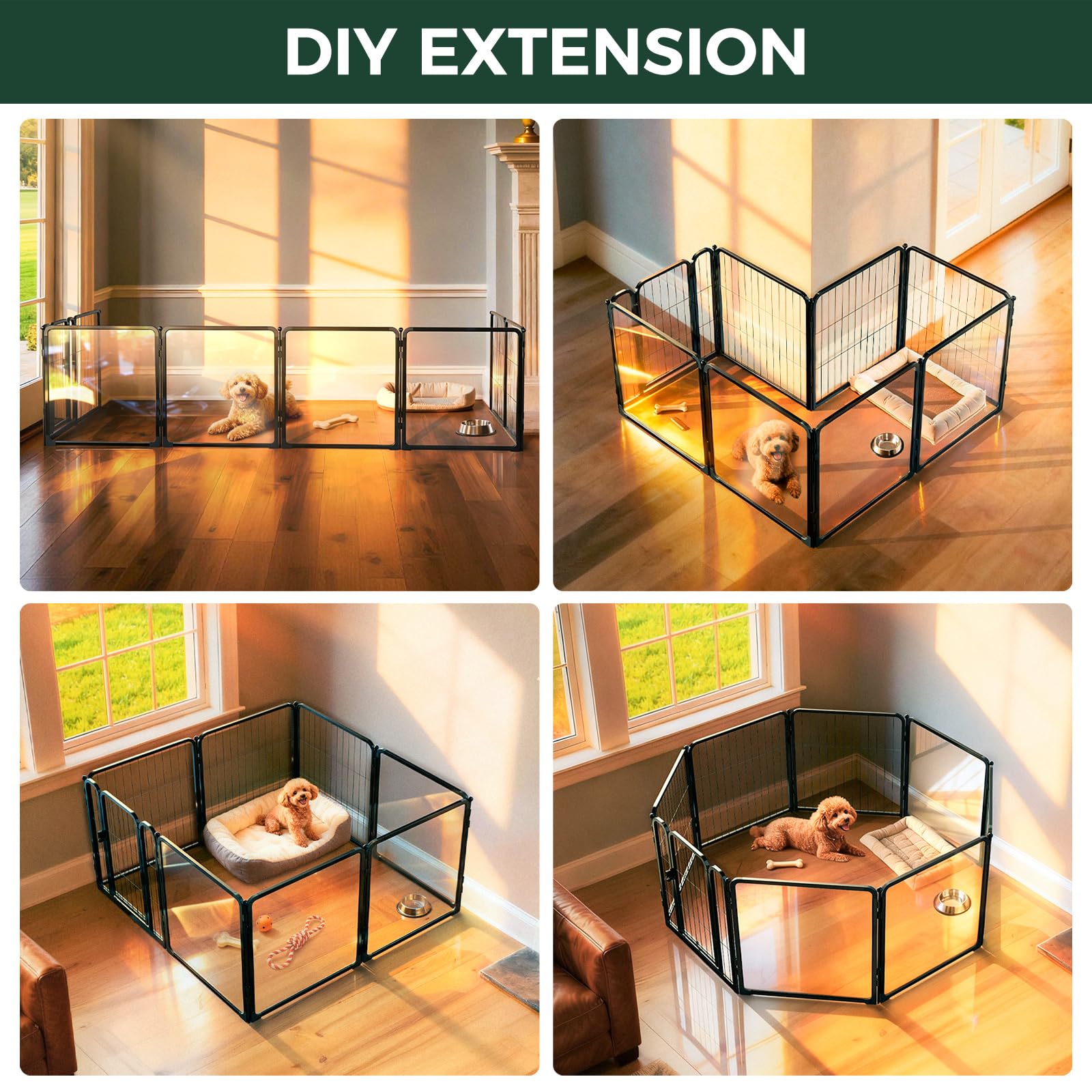 FXW AuraSpace Pro safe rounded edges protect curious paws during activity.