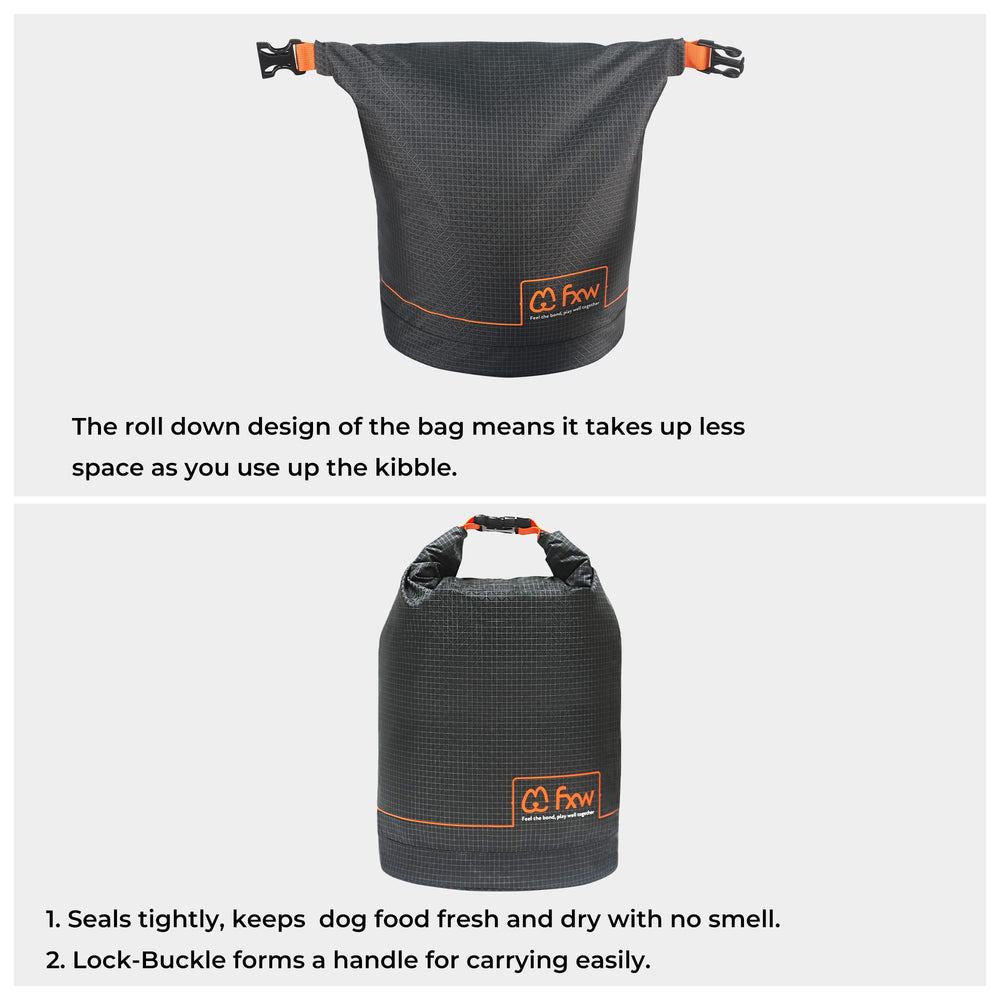 FXW dog food travel bag convenient carrying handle for travel