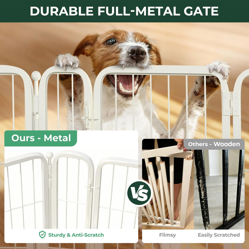 FXW Dog Gate adjustable width up to 183 inches for versatile layouts