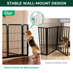 FXW dog gate full metal design blends with modern interiors