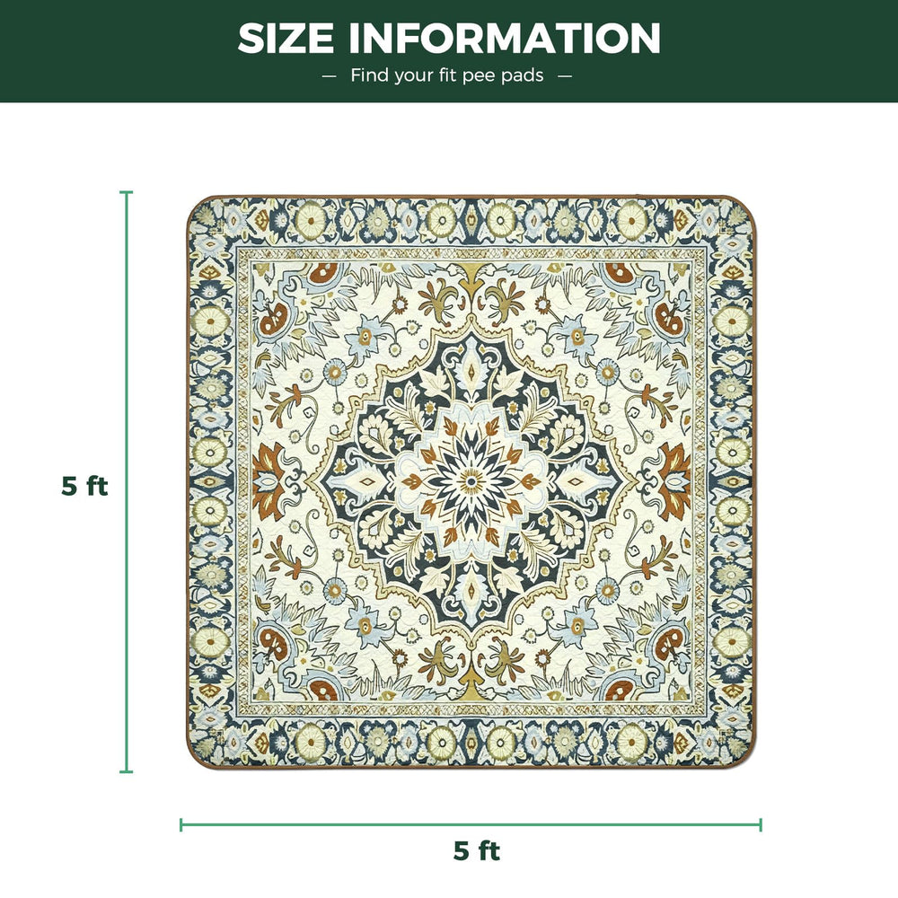 FXW dog pad anti-slip back secures mat during active play.