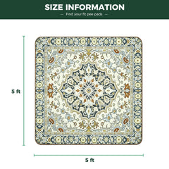 FXW dog pad anti-slip back secures mat during active play.