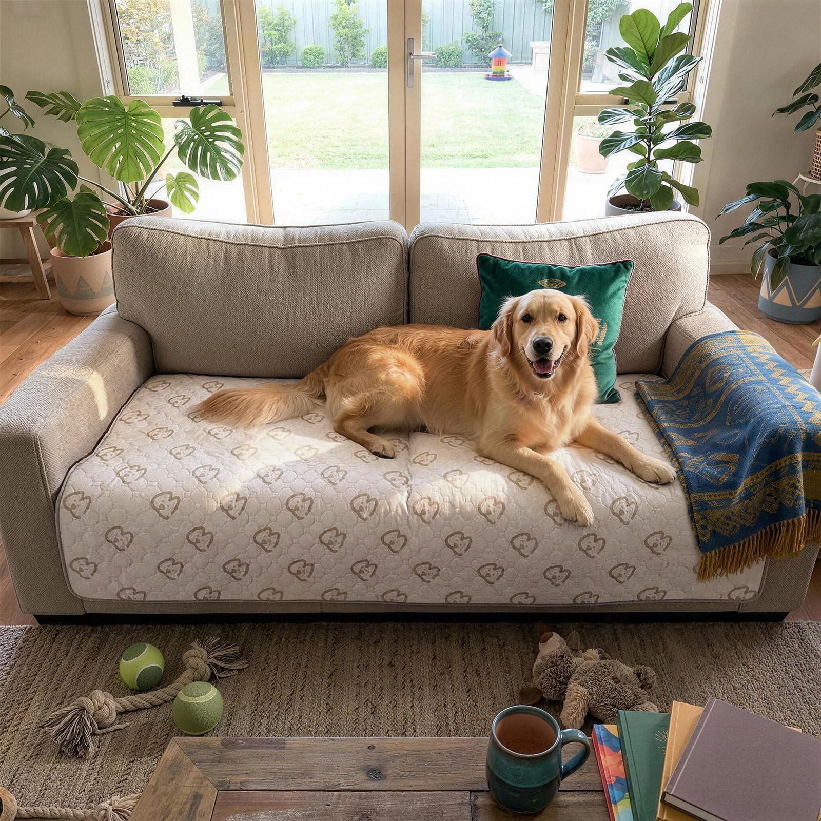 FXW dog pad waterproof layer shows leak protection for floors