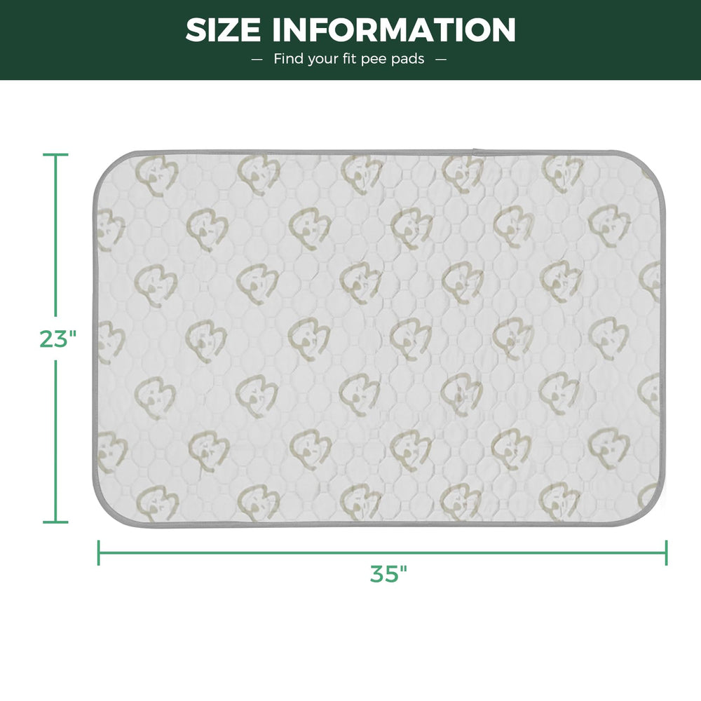 FXW dog pad waterproof shield protects floors during accidents.