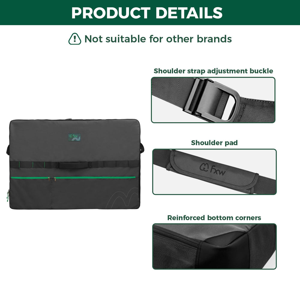 FXW Specialized Dog Playpen Storage Bag bottom corner reinforced with Hypalon for durability.