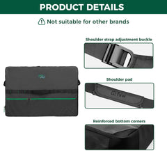 FXW Specialized Dog Playpen Storage Bag bottom corner reinforced with Hypalon for durability.