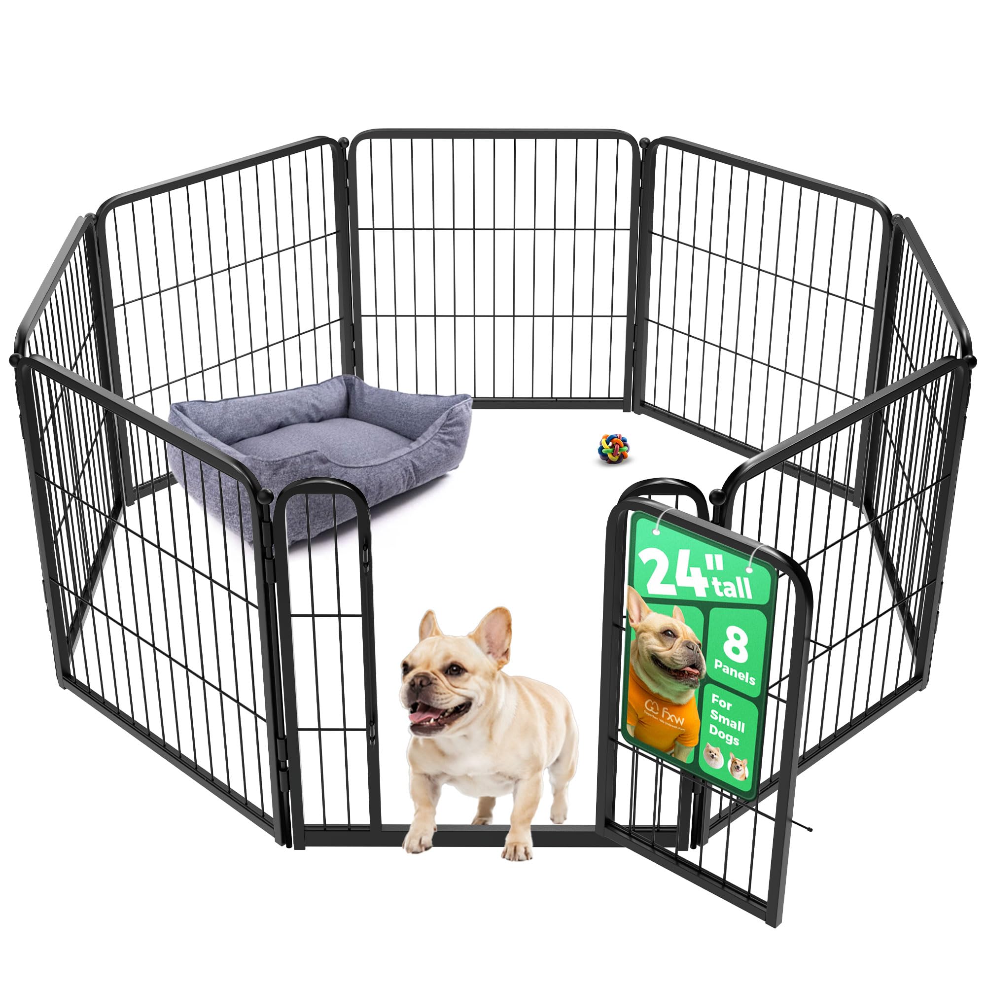 FXW Homeplus Unleashed playpen full assembly for safe indoor setup.