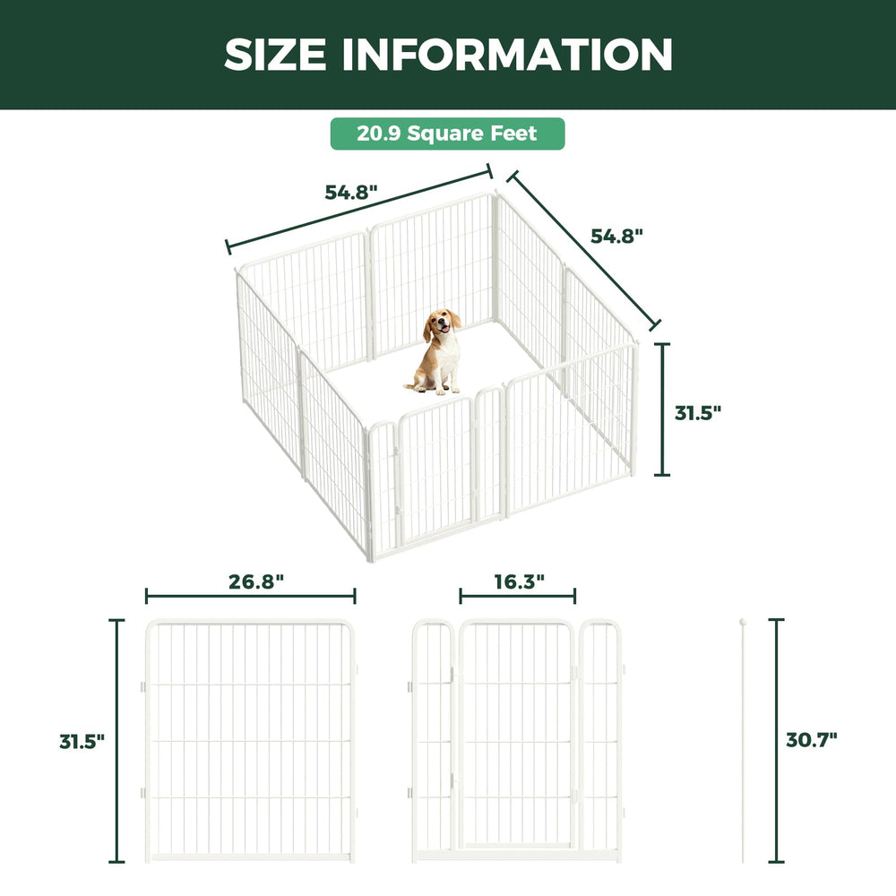 FXW Homeplus Unleashed Indoor Dog Playpen living-room-setup fits apartments and busy households.