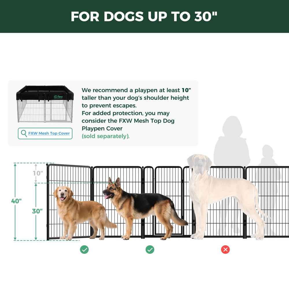 FXW Homeplus Unleashed safe edge design protects dogs during playtime.