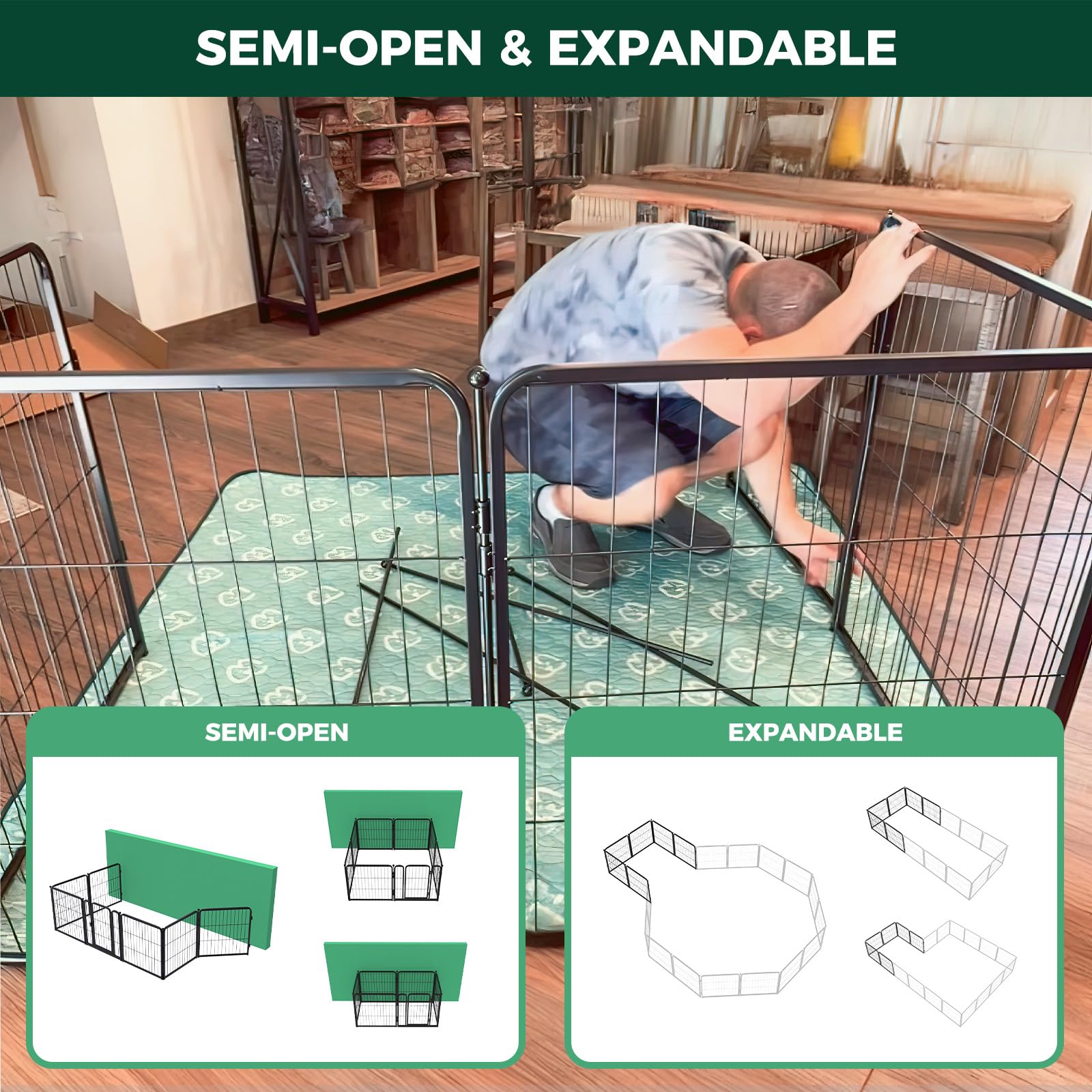 FXW Homeplus Unleashed rounded edges reduce bumps during play.