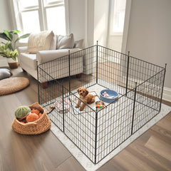 FXW MiniPaws outdoor setup with ground rods for added stability.