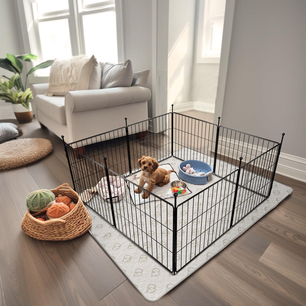 FXW MiniPaws Unleashed playpen, no-tools assembly for effortless setup.