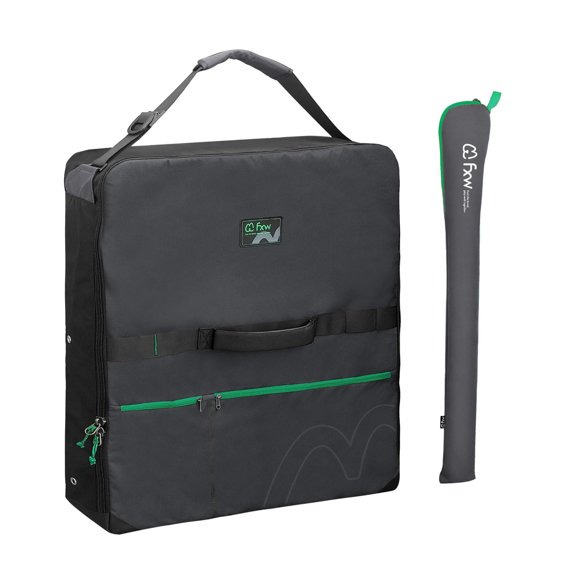 FXW playpen storage bag for RV travel keeps 24-inch panels organized and ready