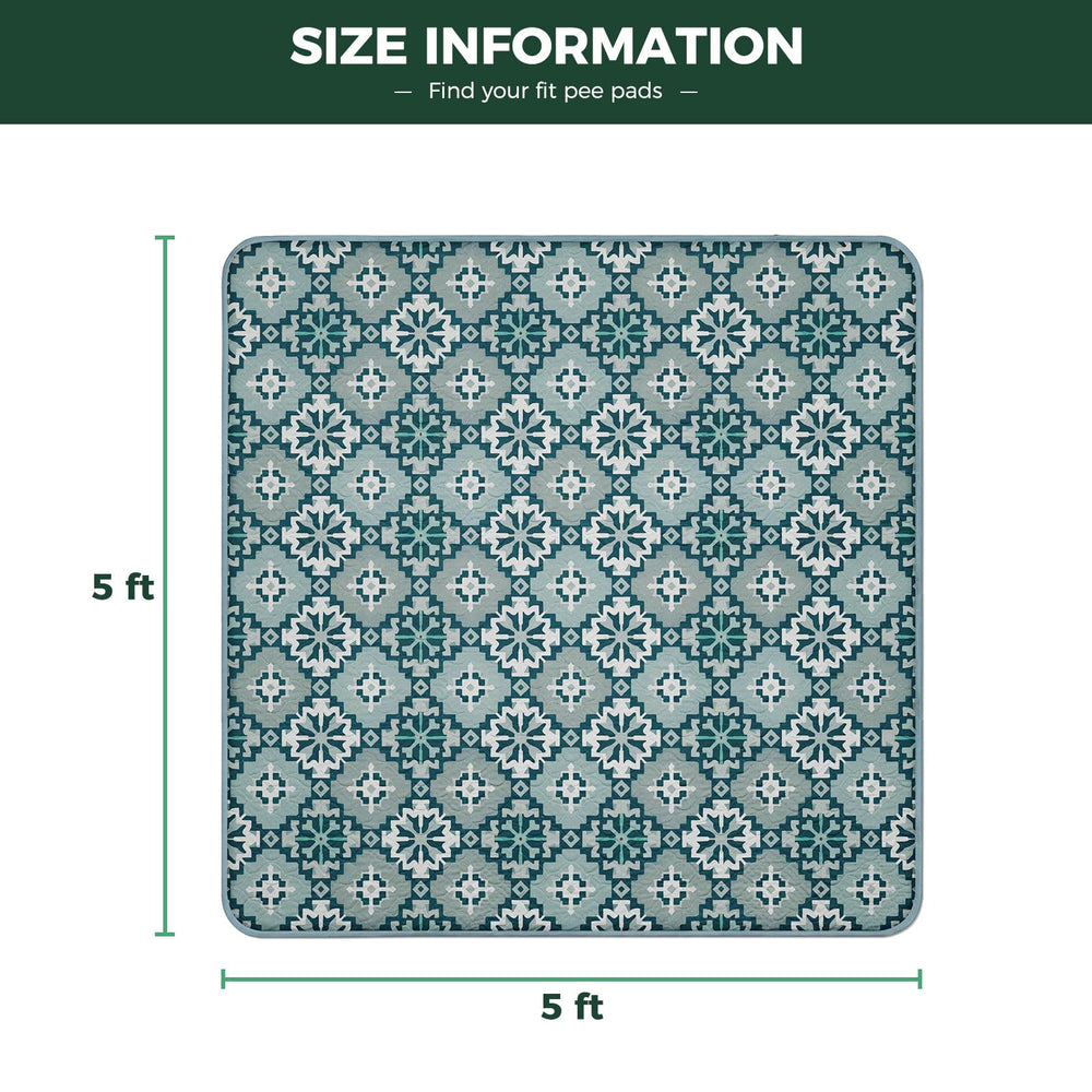 FXW reusable puppy pads are machine washable for long-term savings.