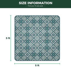 FXW reusable puppy pads are machine washable for long-term savings.