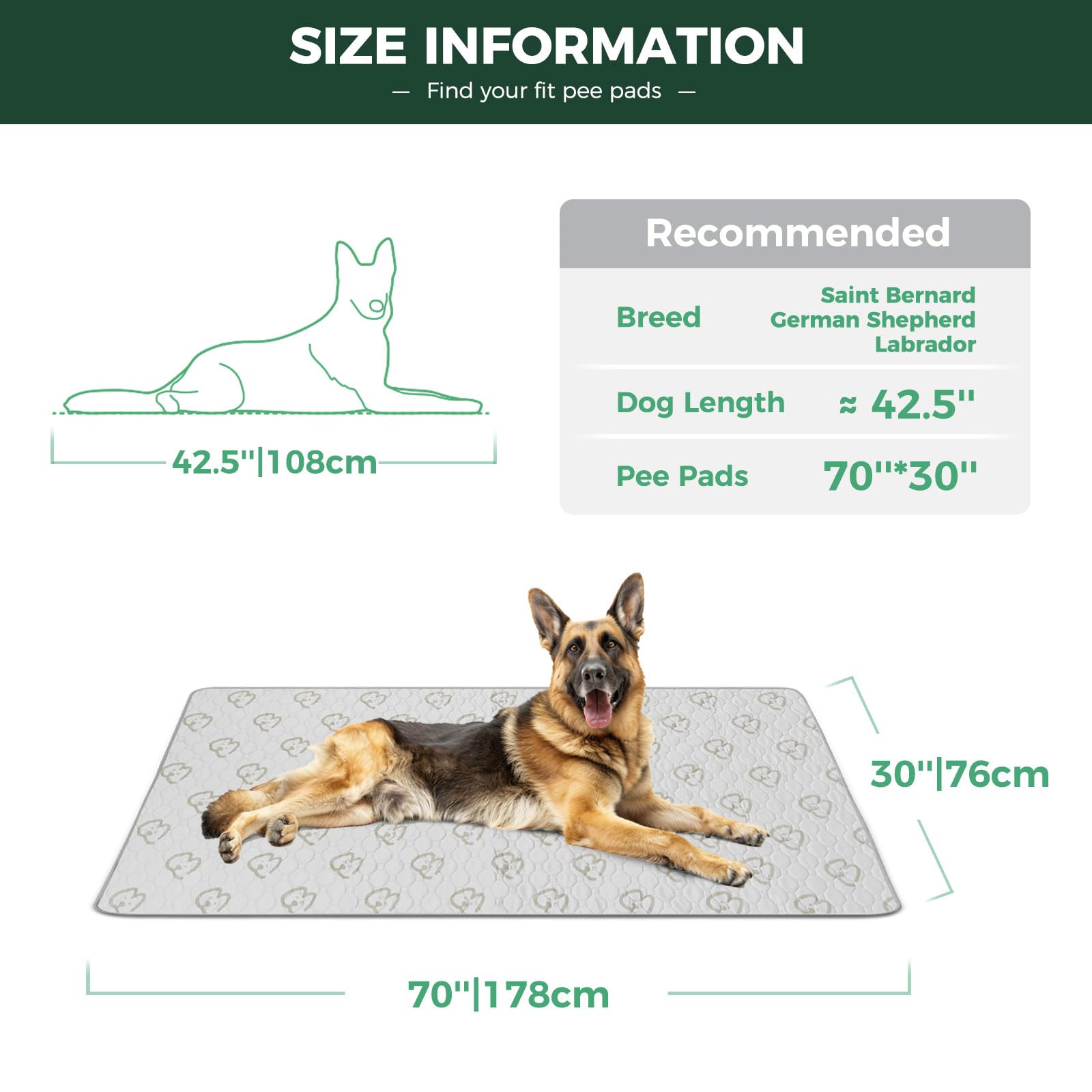 FXW reusable puppy pads pack highlights eco friendly, cost saving design