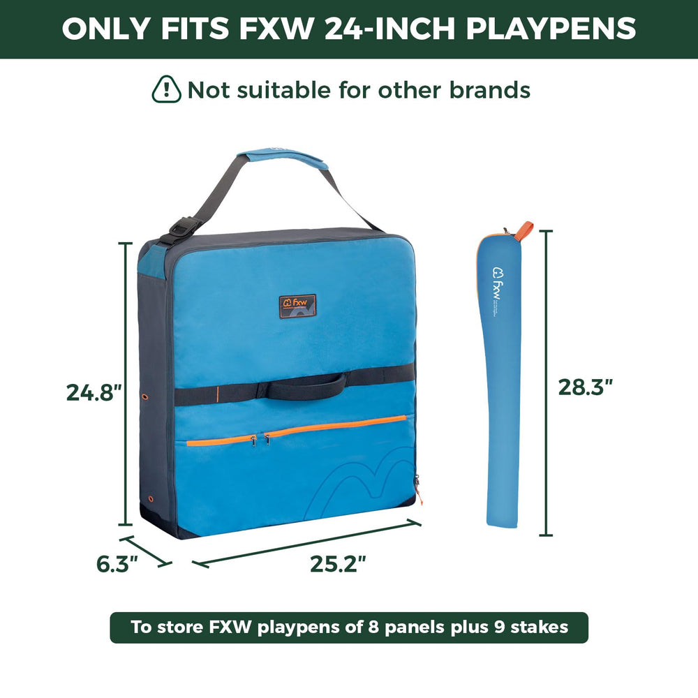 Front pockets hold bowls, leashes, and toys for easy access