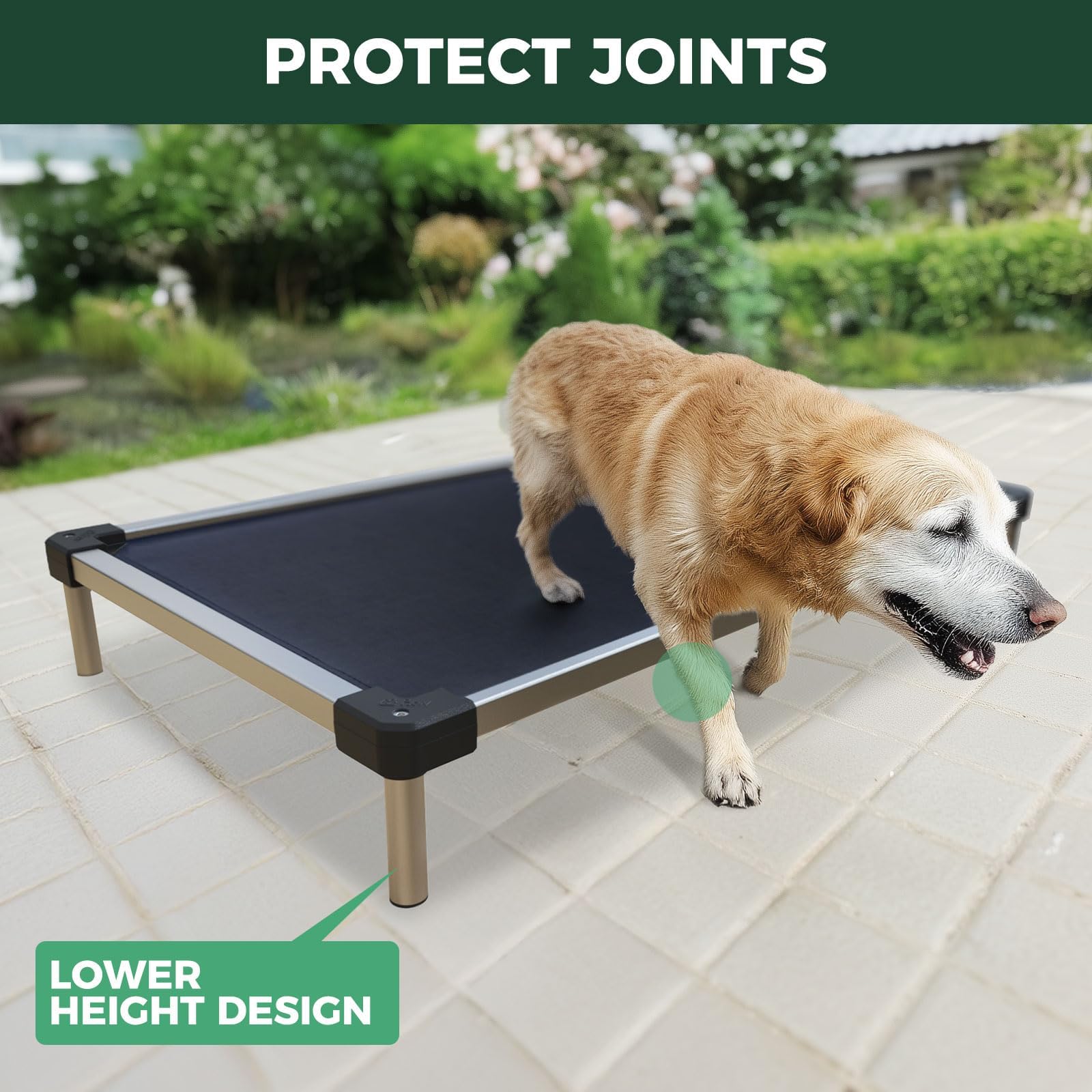 FXW TitanNest non-slip-feet prevent shifting on slick floors.