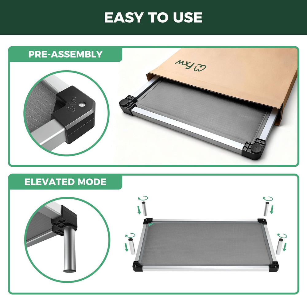 FXW TitanNest quick 90-second setup without tools for convenience.