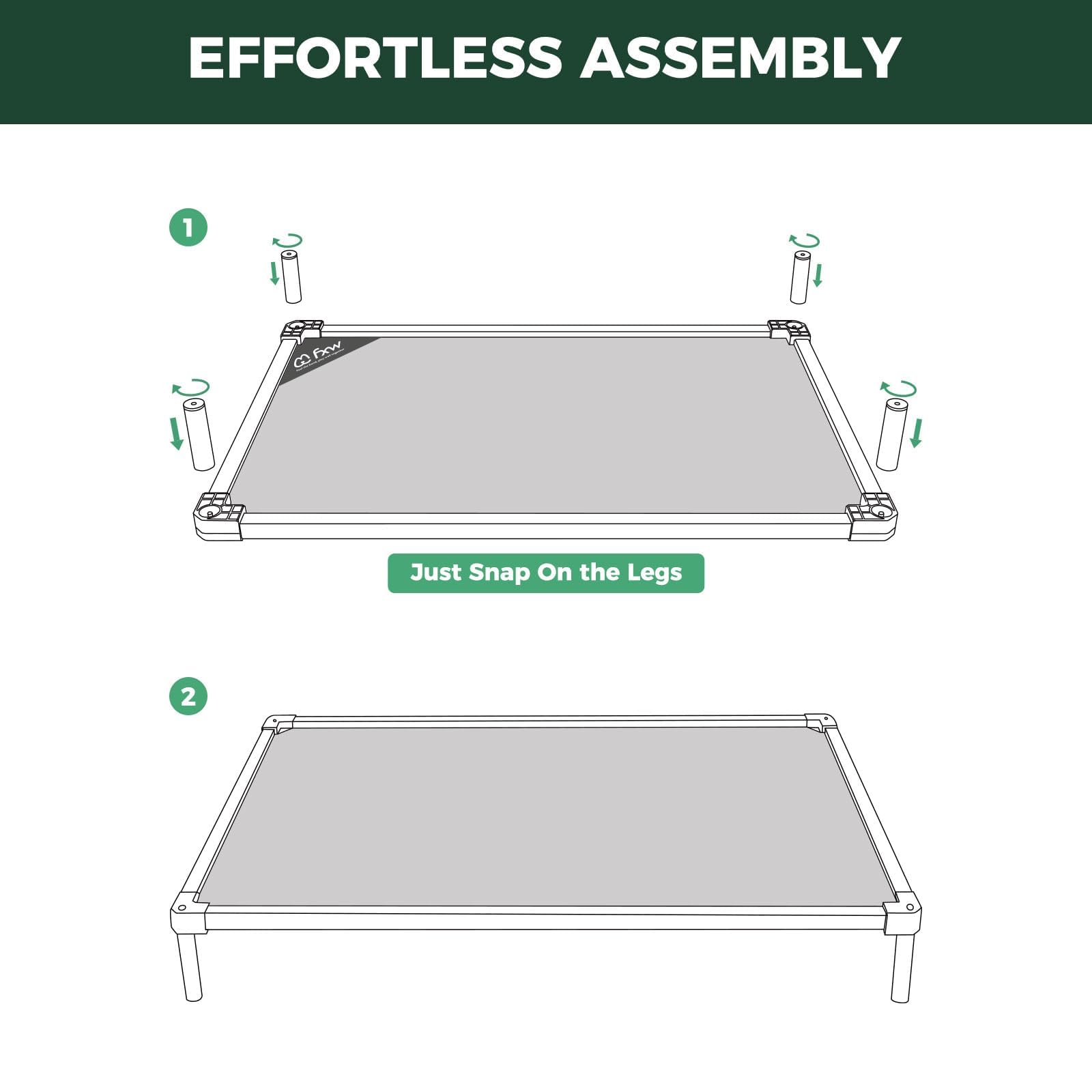 FXW TitanNest waterproof-durable-cover cleans easily after outdoor use.