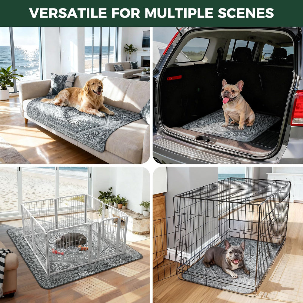 FXW washable dog pad provides a soft surface for restful breaks