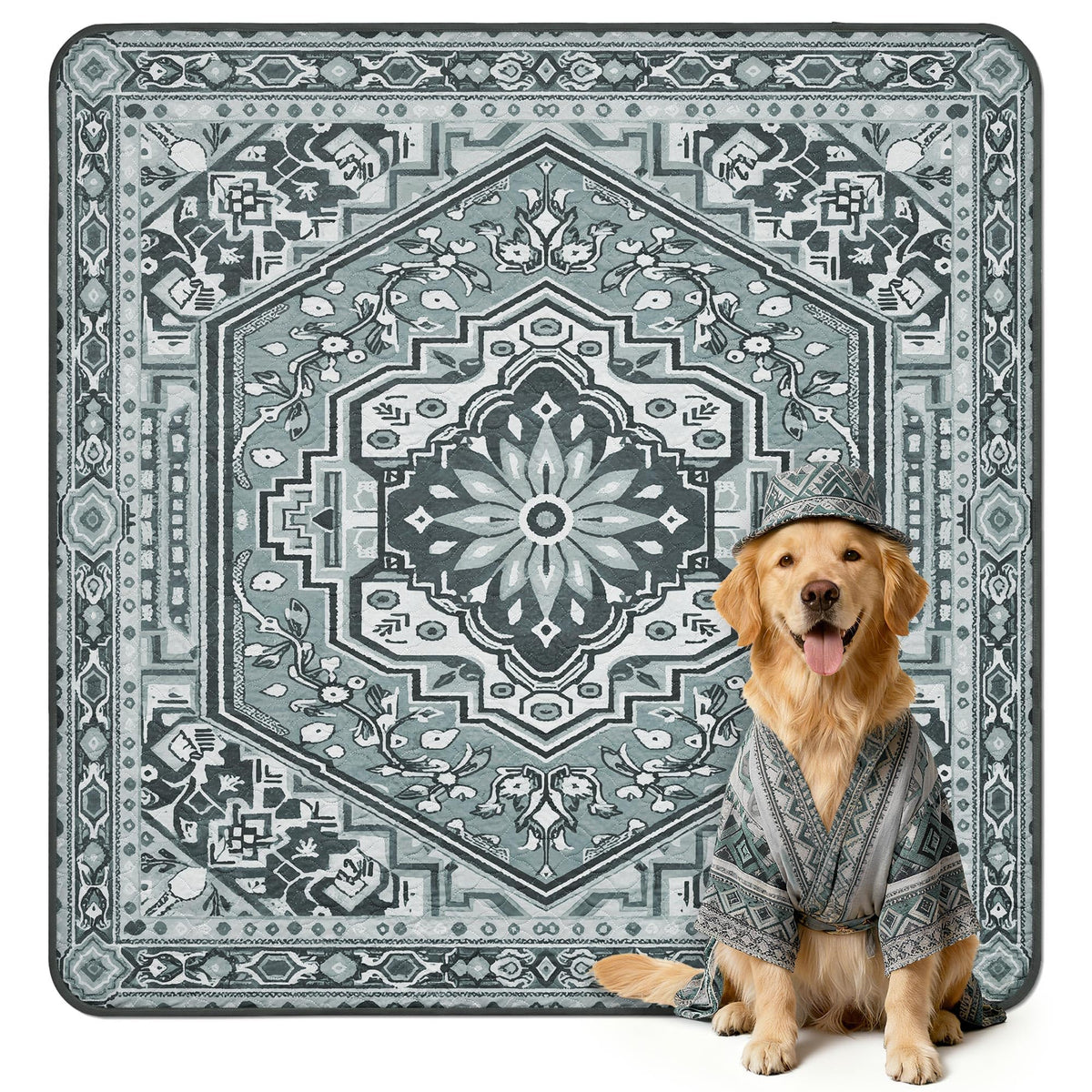 FXW Washable Pee Pad with waterproof layer protecting floors during playtime