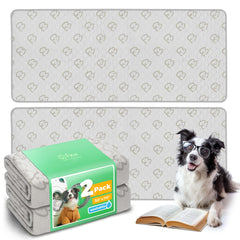FXW washable puppy pad with strong absorption keeps playpen dry