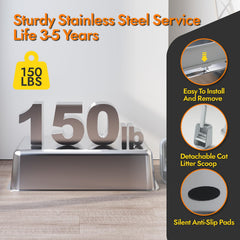 FYLICA non-stick surface makes cleanup quick and easy.