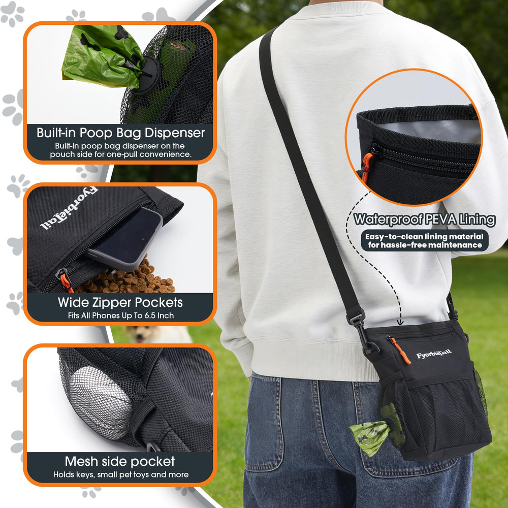 Fyorbietail waterproof Oxford fabric resists rain and dust during outdoor use.