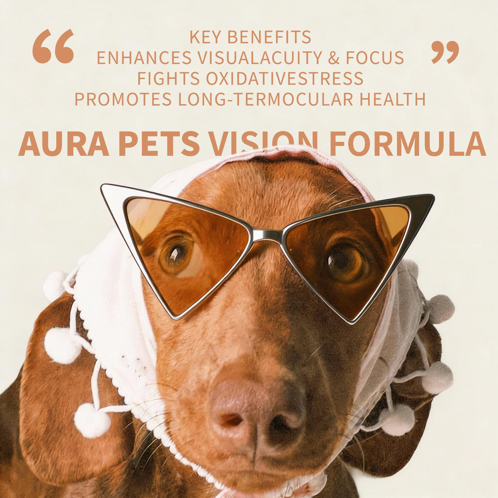 FYRKOA Aura Pets vision formula with plant-based ingredients for dogs