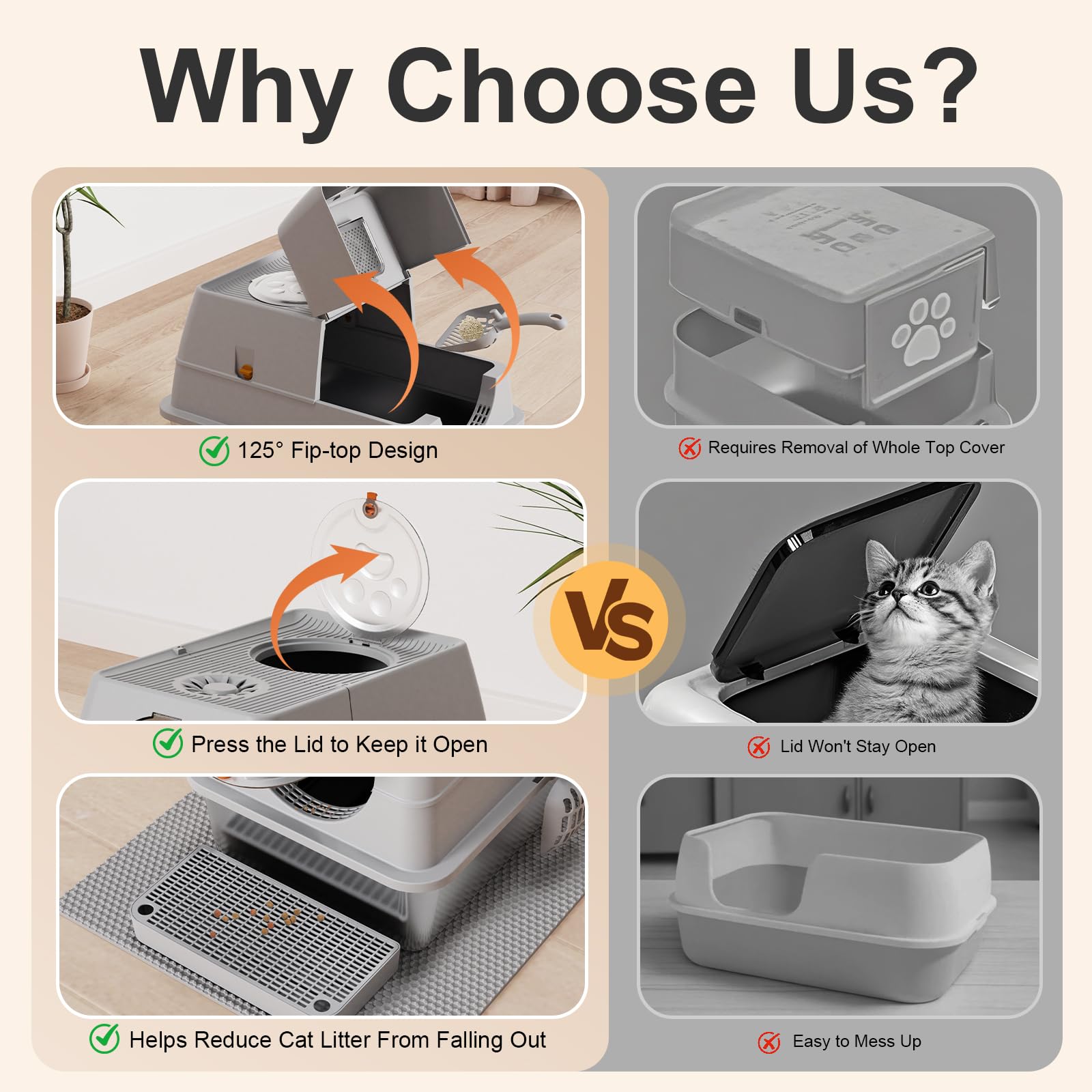 FZGhome foldable front module for easy cleaning and quick daily maintenance