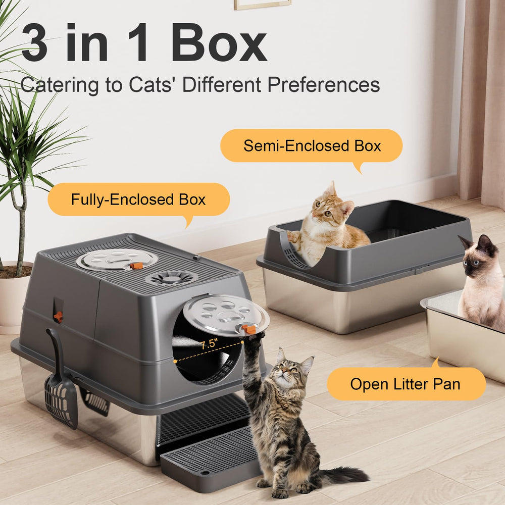 Open configuration offers easy access and quick cleaning for busy households.