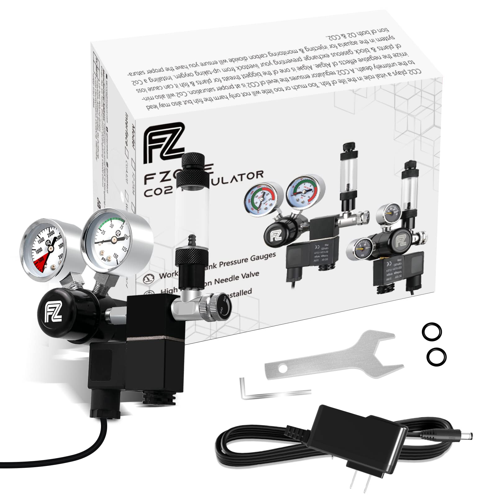 FZONE aluminum alloy regulator outer shell with corrosion-resistant finish for durability