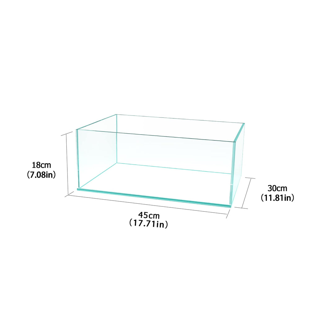 FZONE Anata NovaClear rimless tank front view highlighting seamless display