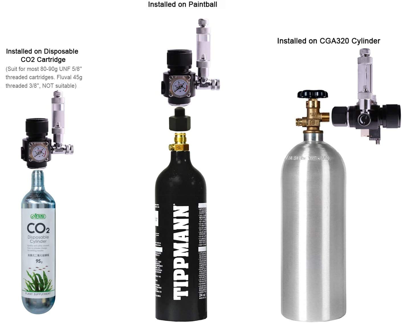 FZONE mini regulator package including tools and bubble counter accessories