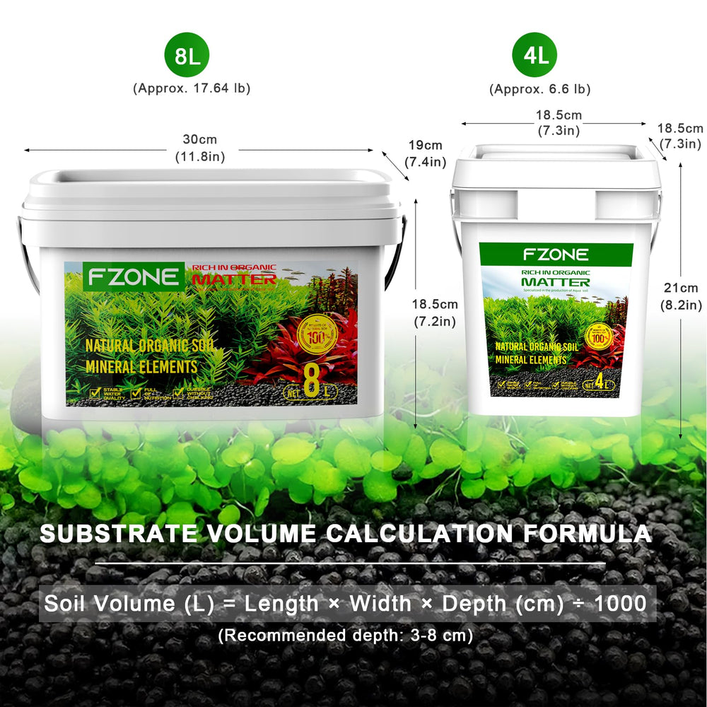 FZONE 3mm granules promote strong root growth in a planted tank.