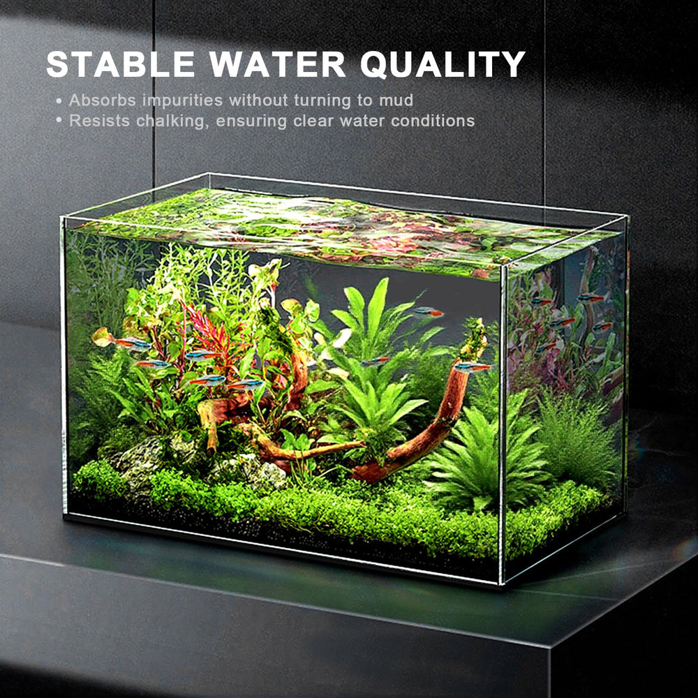 FZONE soil helps stabilize water and moderate pH for aquatic life.