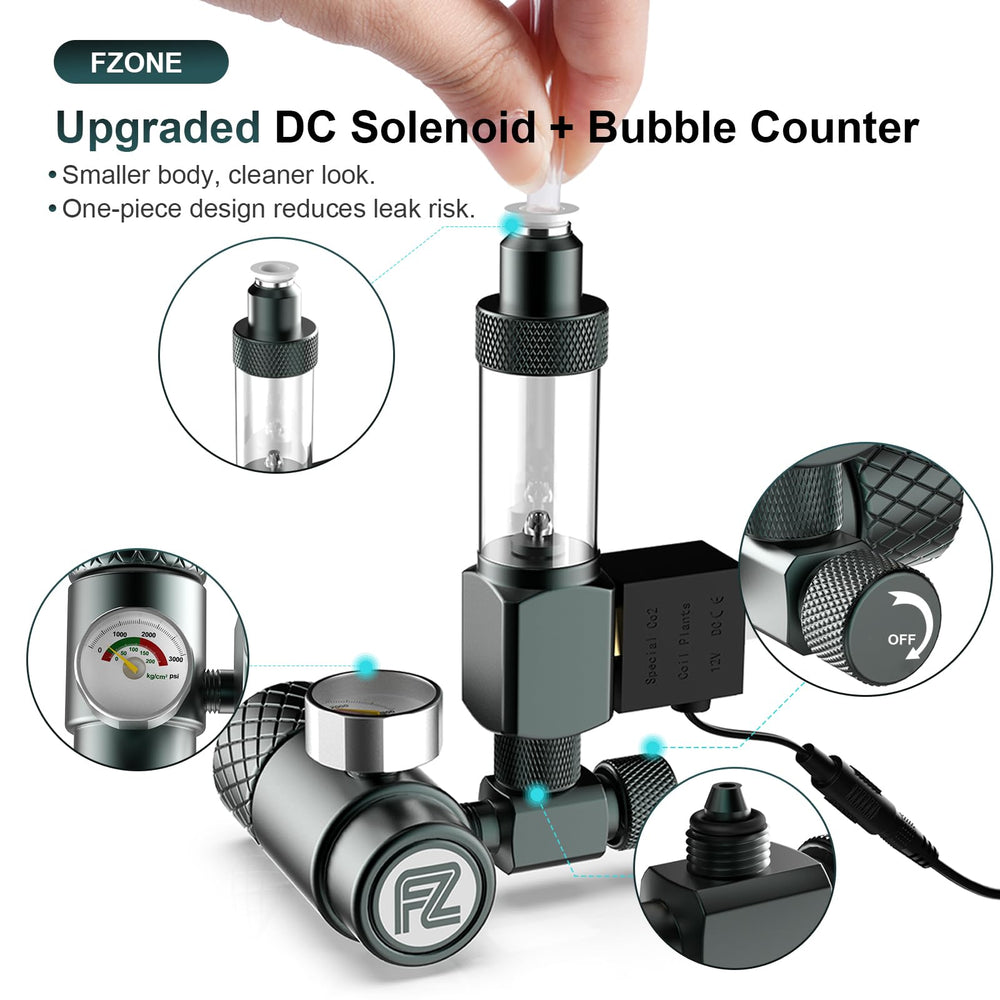 FZONE pressure-resistant tubing and strong suction cups ensure easy setup.