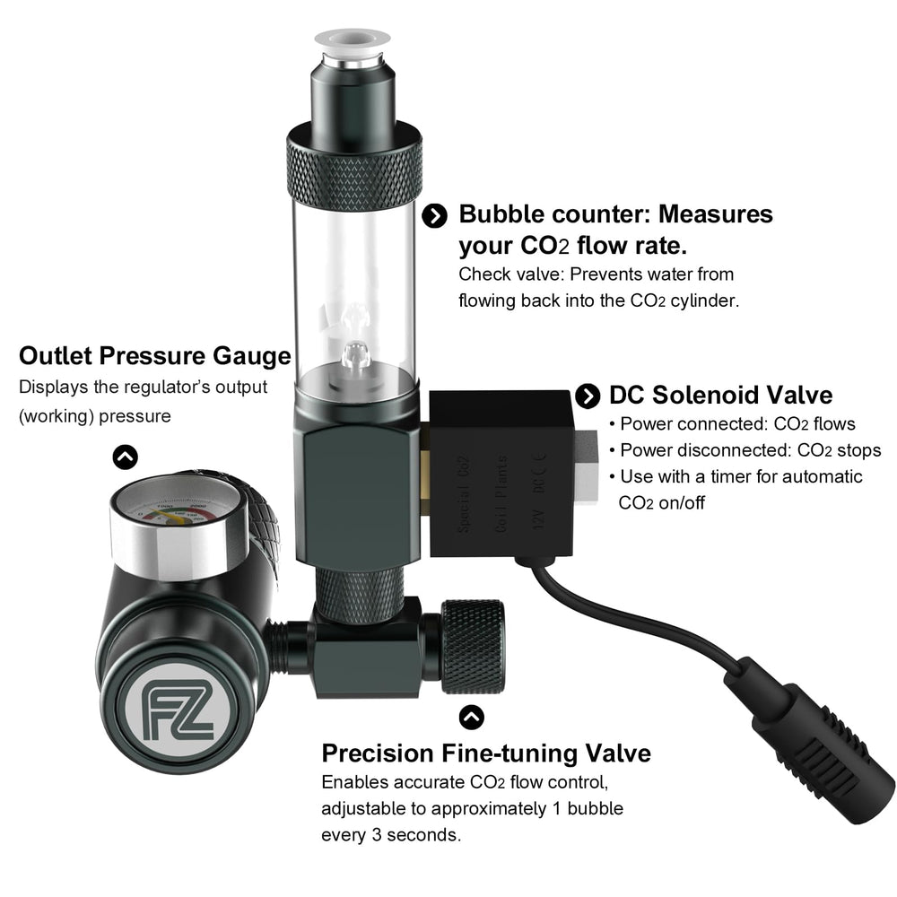 FZONE 12V DC solenoid valve supports safer, long-term CO2 operation.