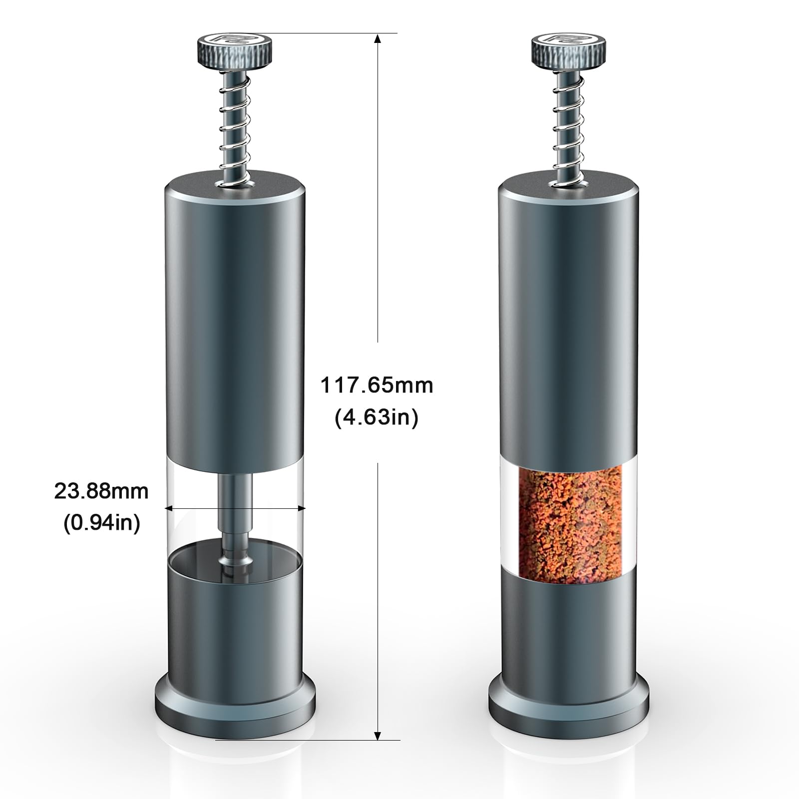 FZONE Mini Feeder aluminum design blends sleek style with durable performance.