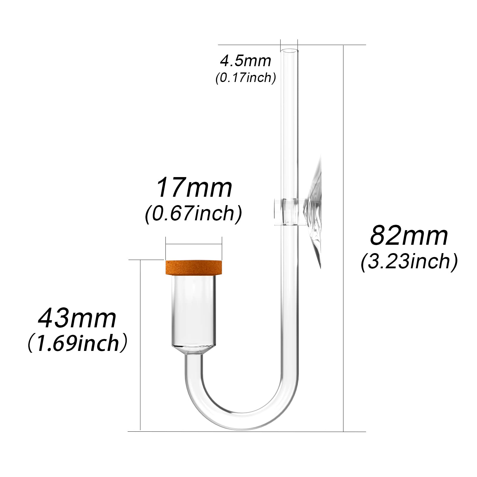 FZONE Neo CO2 diffuser with acrylic bubble counter helps monitor gas flow during setups.