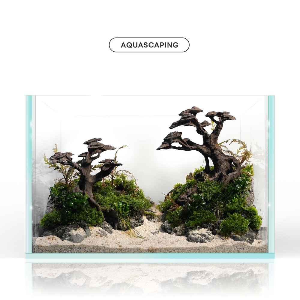 FZONE resin driftwood wood grain texture enhances realism
