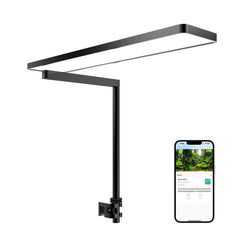 FZONE Solo Series nano LED light delivers full-spectrum output for vibrant planted tanks.