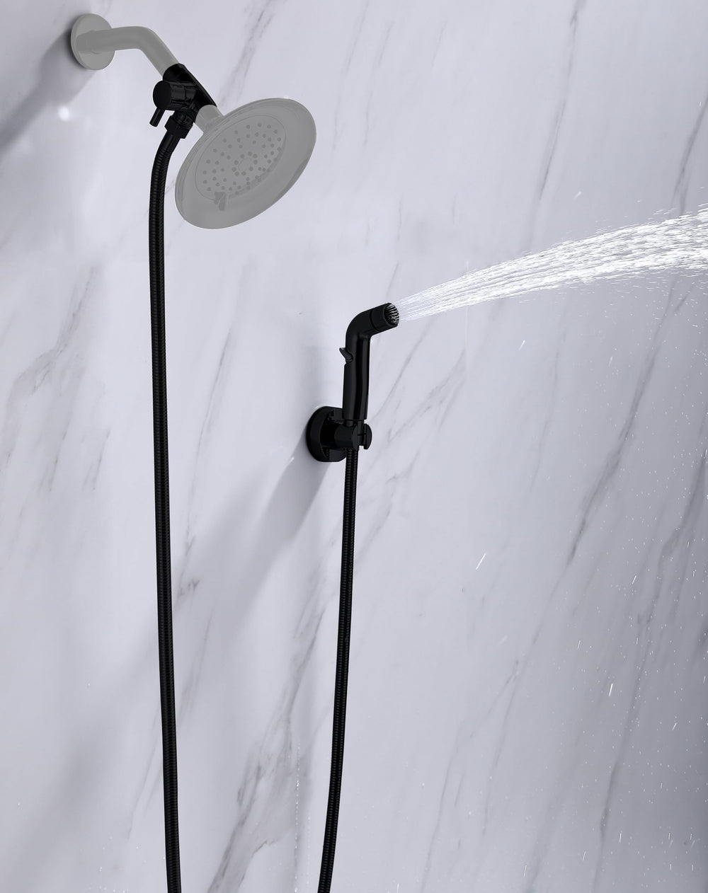 G-Promise dog shower sprayer attachment metal hose connection emphasizes durability