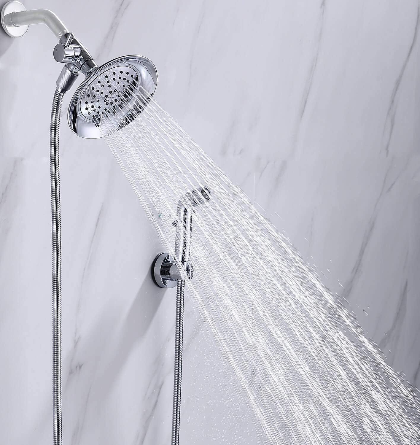 G-Promise indoor shower system chrome for versatile cleaning tasks