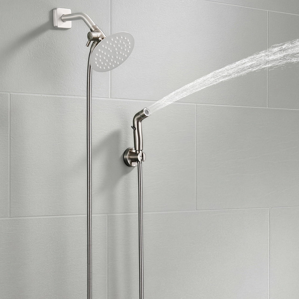 G-Promise no-drill attachment for simple bathroom mounting.