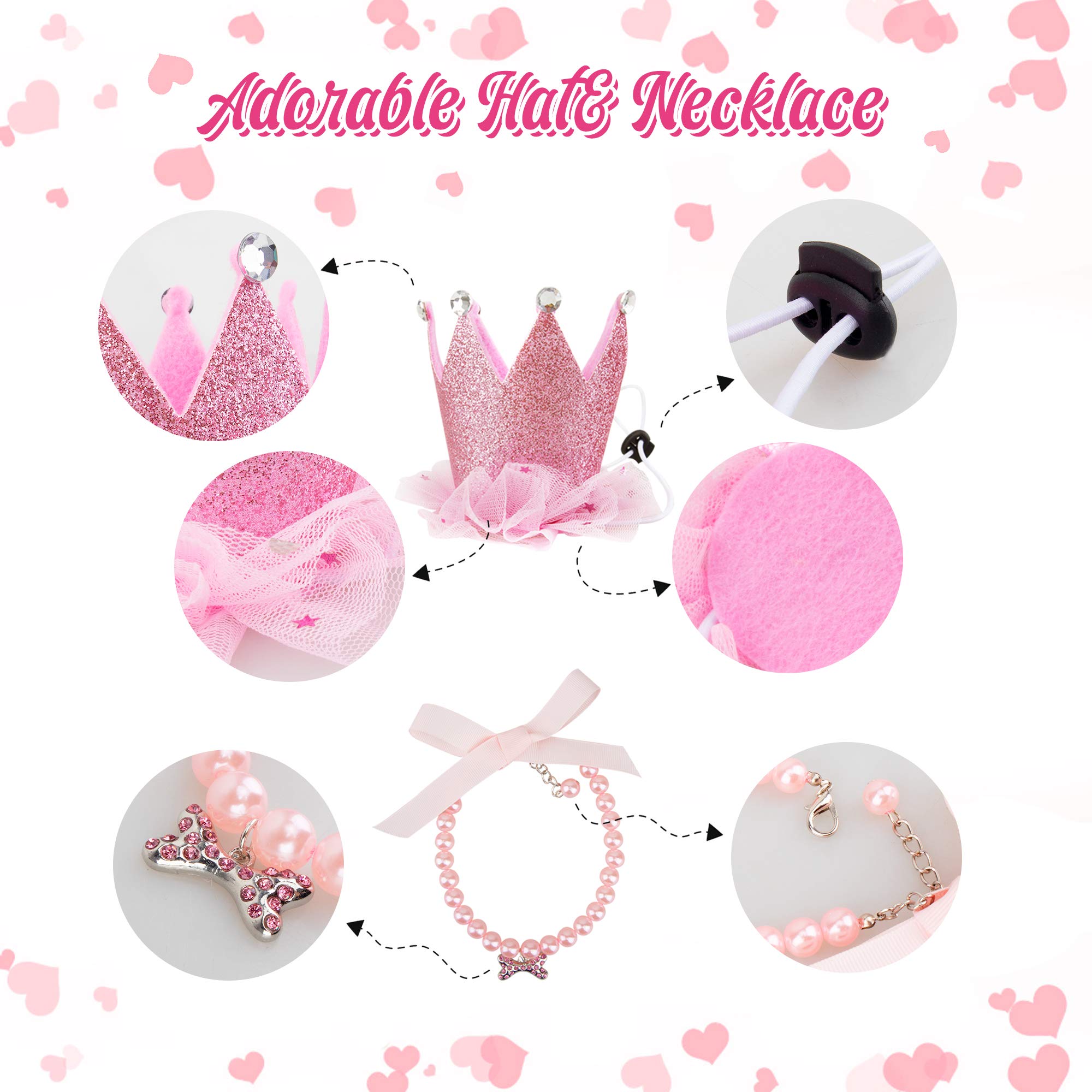 GAGILAND bowtie hairpin completes a chic canine party look