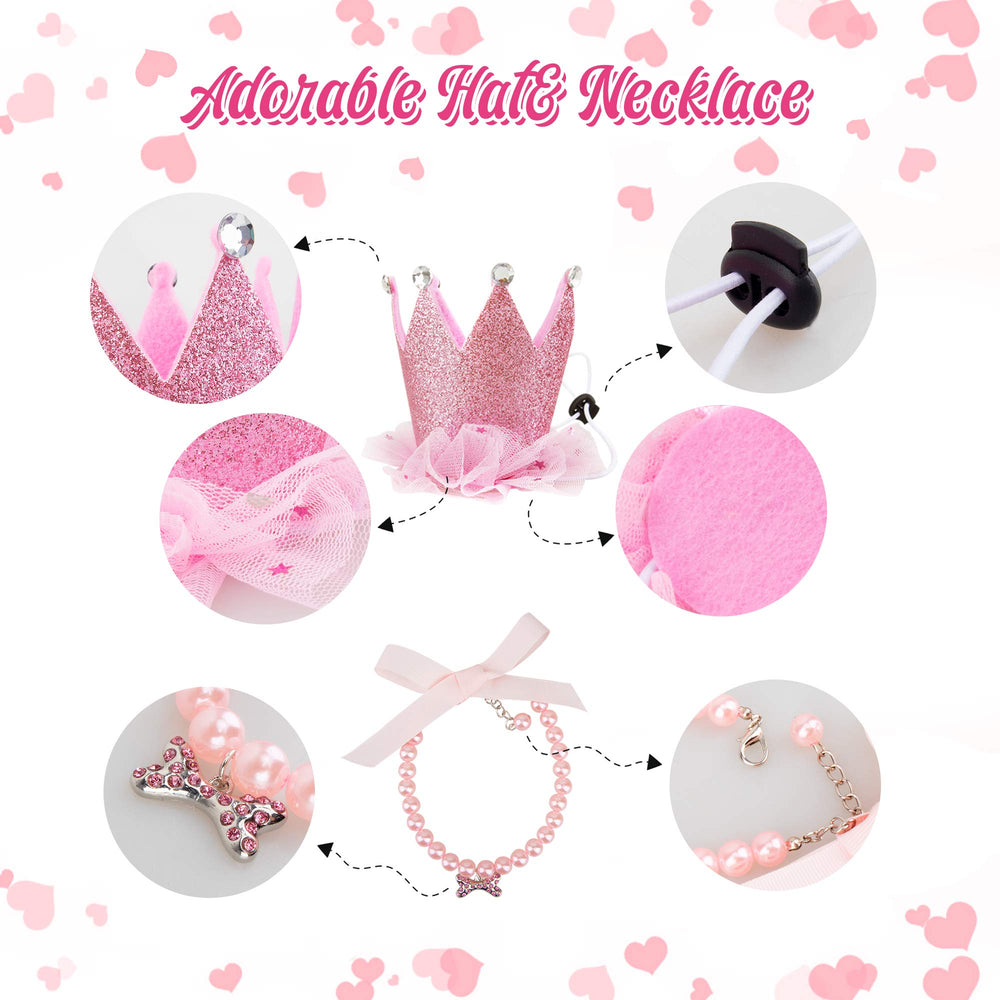GAGILAND bowtie hairpin completes a chic canine party look