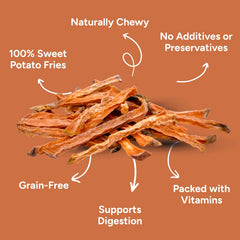 Gaines Family Farmstead crispy chews show a crunchy texture ideal for rewards.