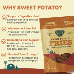 Gaines Family Farmstead grain-free dog treats support easy digestion.